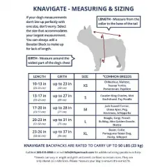 K9 Sport Sack Knavigate Backpack Pet Carrier