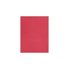 LUX Colored Paper 28 lbs. 8.5" x 11" Holiday Red 250 Sheets/Pack (81211-P-20-250)