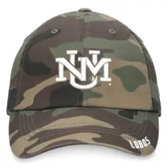 NCAA New Mexico Lobos Camo Unstructured Washed Cotton Hat