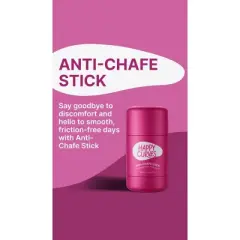Happy Curves Anti Chafe Stick Deodorant - Fragrance Free - 1.7oz