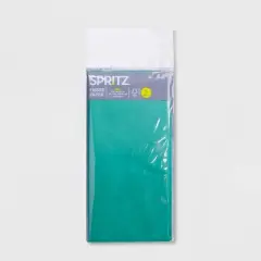 8ct Pegged Tissue Green - Spritz&trade;: Solid Gift Packaging Accessories for All Occasions, Easter