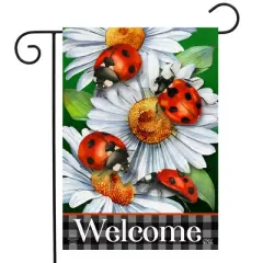 Briarwood Lane Spring Garden Flag 12x18 For Outdoor Ladybugs and Daisies For Spring Garden Flag Flags For Outside