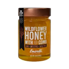 Emirelli Wildflower Honey Comb - Case of 6/16 oz