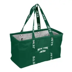 NFL New York Jets Picnic Tote: Sports Pattern Polyester Bag