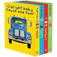 Bright Baby Touch & Feel Slipcase - (Bright Baby Touch and Feel) by  Roger Priddy (Mixed Media Product)