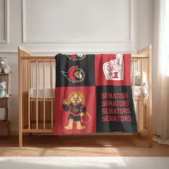 NHL Domino Swaddle Blanket