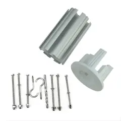 Swim Central HydroTools Hexagonal Aluminum Solar Cover Reel Tube Kit - 5" x 20'