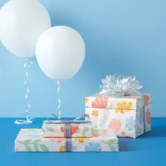 Floral on Cream Roll Wrap - Spritz&trade;