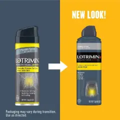 Lotrimin AF Jock Itch Antifungal Powder Spray - 4.6oz