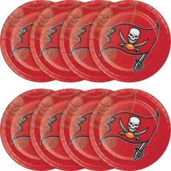 24ct Tampa Bay Buccaneers Football Paper Plates