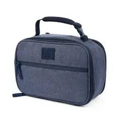 Fulton Bag Co. Expandable Slim Lunch Box - Navy Peony