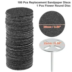 Unique Bargains Replacement Sandpaper Pad for Electric Foot File Coarse