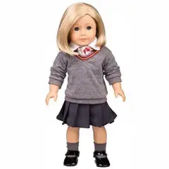 Dress Along Dolly Hermione Granger Harry Potter Outfit for American Girl Doll, 6 Pieces