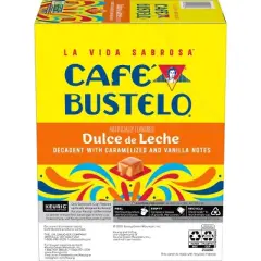 Cafe Bustelo Dulce de Leche Medium Roast Keurig K-Cup Coffee Pods - 22ct