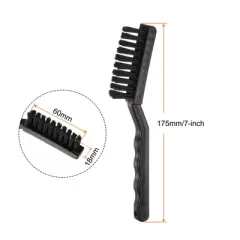 Unique Bargains PV Plastic Conductive Anti Static Cleaning Brush 18 x 60 MM 5 Pcs