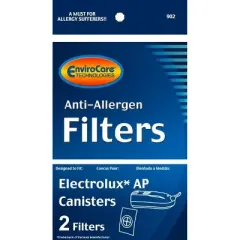 EnviroCare Premium Replacement Vacuum Filters made to fit Electrolux Canister and Aerus AP100. 2 After Filters