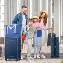 Dexmalle ABS Lightweight Suitcase with TSA Lock