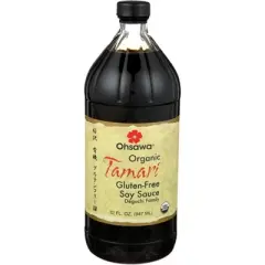 Ohsawa Soy Sauce Tamari Organic - Case of 6 - 32 oz