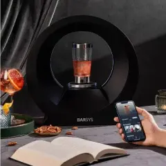 BARSYS 360 Automatic Cocktail Machine | Makes Flawlessly Mixed Cocktails in Seconds | Enjoy Curated Recipes and Personalized Cocktails | App-Enabled
