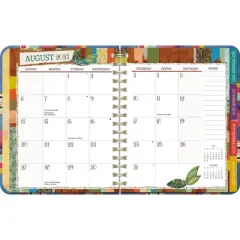 Lang 2023-24 Weekly/Monthly Planner 9.5"x7.5" Deluxe Happy Life