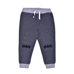 Boy's 5-Pack Batman Short Sleeve Baby Bodysuit Creeper and Jogger Pants Assortment for Infant
