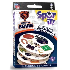 MasterPieces Officially Licensed NFL Chicago Bears Spot It Game for Kids and Adults