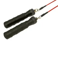 GoFit 9' Pro Cable Rope - Red/Black