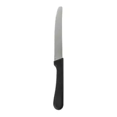 Winco Steak Knives, 5? Blade, Round Tip - Pack of 12