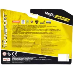 1957 Chevrolet Flatbed Truck and 1959 Chevrolet Impala SS Hot Pink with Black Top and Graphics 1/64 Diecast Models by Maisto