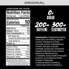 Prime Original Energy Drink - 16 fl oz Can