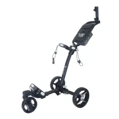 Axglo V2 Golf Push Cart - 3-Wheel - Patented 1-Step Folding System