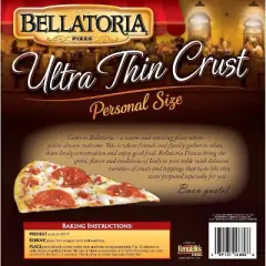 Bellatoria Personal Size Thin Crust Pepperoni Frozen Pizza- 5.93oz