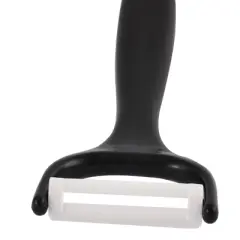 Unique Bargains Household Kitchen Vegetable Fruit Peeler Black 1 Pc