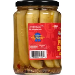 Famous Dave's Signature Spicy Pickle Spears - 24oz