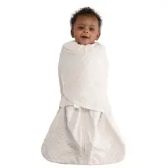 HALO Innovations SleepSack Swaddle Wrap Plushy Dot Velboa