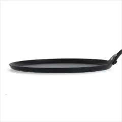 OXO 10" Steel Crepe Pan with Silicone Sleeve Black