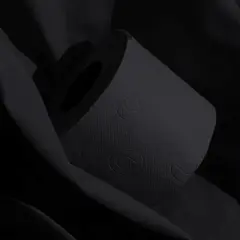 Evideco French Home Goods 3-Ply 140-Sheet Black Toilet Paper Luxury Bulk Sandalwood-Scented Tube Embossed