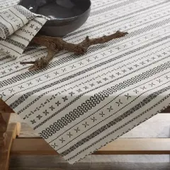 Split P Soma Jacquard Table Scarf 50" x 50"