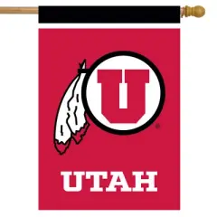 Briarwood Lane Utah Utes House Flag NCAA Licensed 28" x 40"