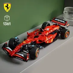 LEGO Technic Ferrari SF-24 F1 Car Model Kit for Adult F1 Fans 42207
