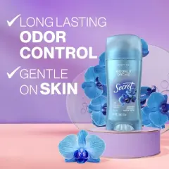 Secret Fresh Invisible Solid Antiperspirant & Deodorant - Moonlit Orchid - 2.6oz