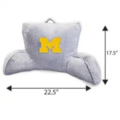 NCAA Michigan Wolverines Faux Fur Backrest