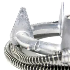 Farm Innovators H-49 Ice Chaser 250 Watt Cast Aluminum 5 Gallon Bucket Deicer with Chew Proof Cord and Self Regulating Thermostat, Silver