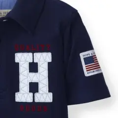 Hope & Henry Boys' Athletic Jersey Polo, Kids