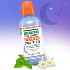 TheraBreath Overnight Mouthwash - Chamomile Mint - 16 fl oz