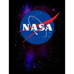 NASA Emblem on Outer Space Background Black Graphic Tee Toddler Boy to Youth Boy
