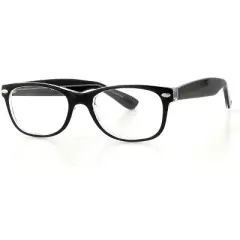 Soho 1008 in Black Designer Reading Glass Frames ; Demo Lens