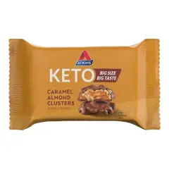 Atkins Gluten Free Keto Caramel Almond Clusters Value Pack - 8ct/7.34oz