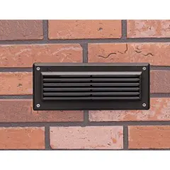 Kichler Architectural Bronze Louvered Brick Light