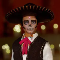 Barbie Signature D&iacute;a De Muertos 2025 Collectible Ken Doll in Suit and Sombrero